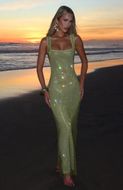 Petra maxi Dress - Olive