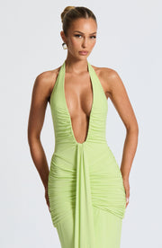Rosetta Maxi Dress - Lime