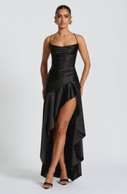 Samira Maxi Dress - Black