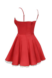 SELENA MINI DRESS - RED
